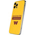 NFL Washington Commanders Yellow iPhone 12 Pro Max Skin